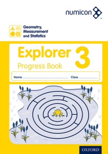 Numicon: Geometry, Measurement and Statistics 3 Explorer Progress Book, Paperback / softback Book
