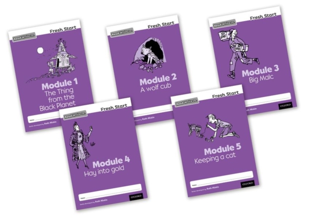 Read Write Inc. Fresh Start: Modules 1-5 - Mixed Pack of 5, Paperback / softback Book