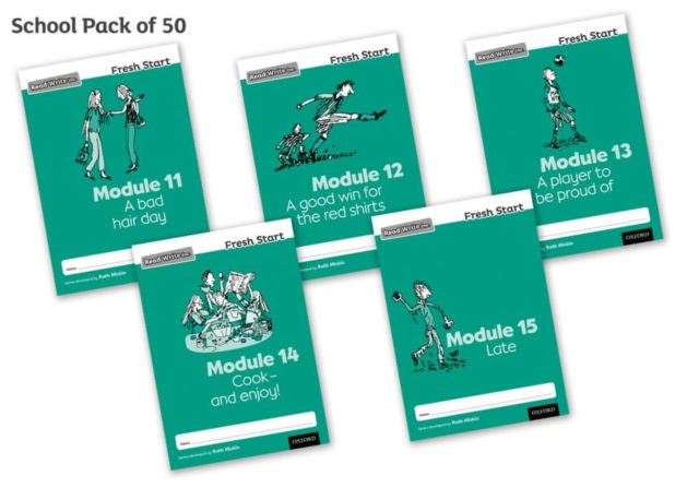 Read Write Inc. Fresh Start: Modules 11-15 - School Pack of 50, Paperback / softback Book