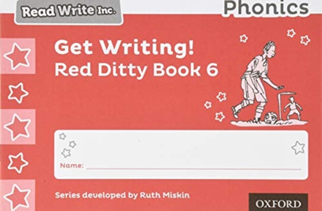 Read Write Inc. Phonics: Get Writing! Red Ditty Book 6 Pack of 10, Paperback / softback Book