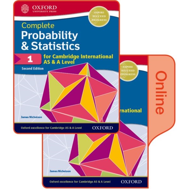 Probability & Statistics 1 for Cambridge International AS & A Level : Print & Online Student Book Pack, Multiple-component retail product Book