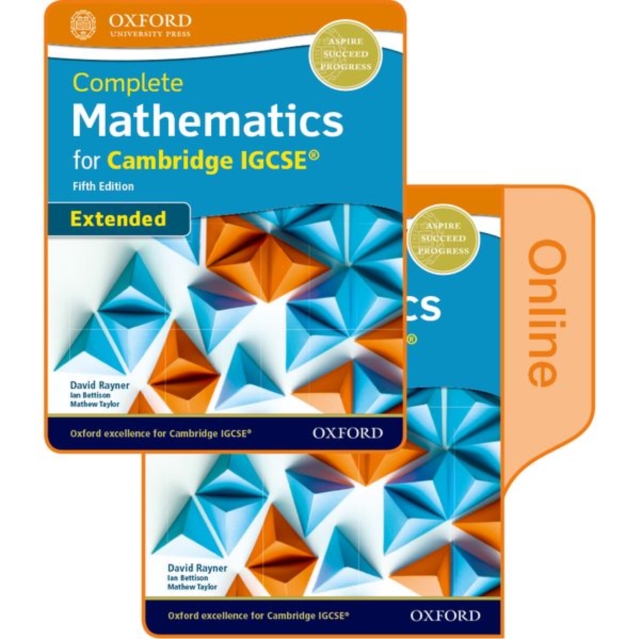 Complete Mathematics for Cambridge IGCSE® Student Book (Extended) : Print & Online Student Book Pack, Multiple-component retail product Book