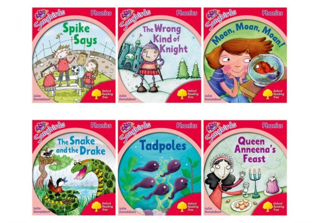 Oxford Reading Tree Songbirds Phonics: Level 4: Mixed Pack of 6, Paperback / softback Book