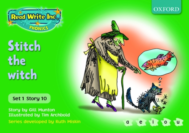 Read Write Inc. Phonics: Green Set 1 Storybooks: Stitch the Witch, Paperback Book