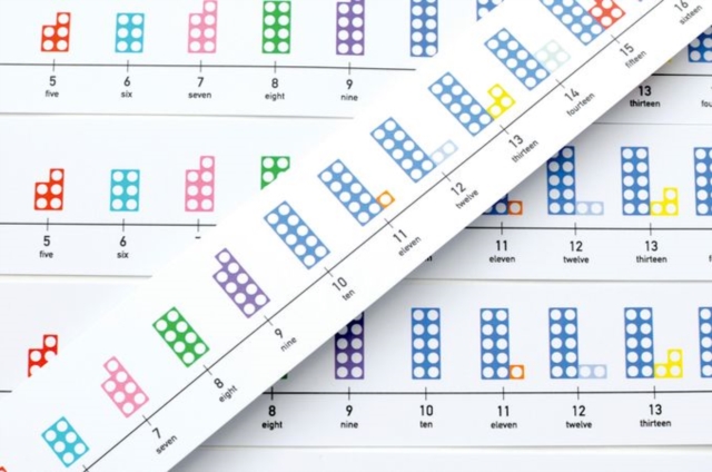 Numicon: Table-top Number Lines, Poster Book