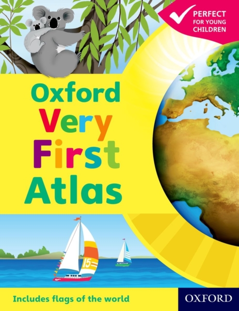 Oxford Very First Atlas, Hardback Book