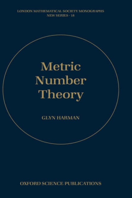 Metric Number Theory, Hardback Book