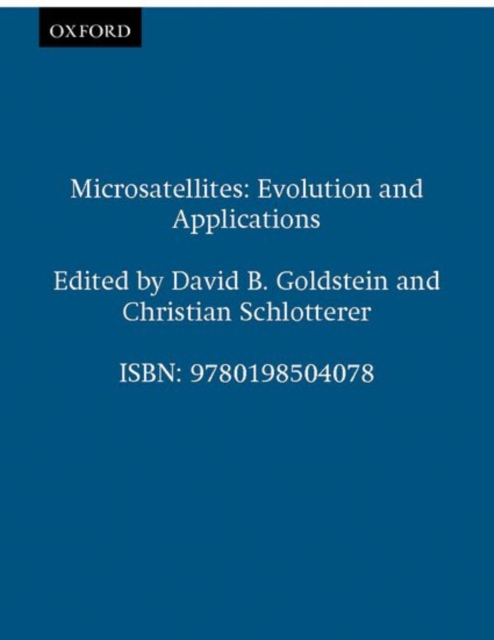 Microsatellites: Evolution and Applications, Paperback / softback Book