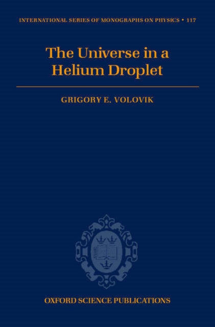 The Universe in a Helium Droplet, Hardback Book