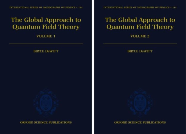 The Global Approach to Quantum Field Theory, Multiple-component retail product Book