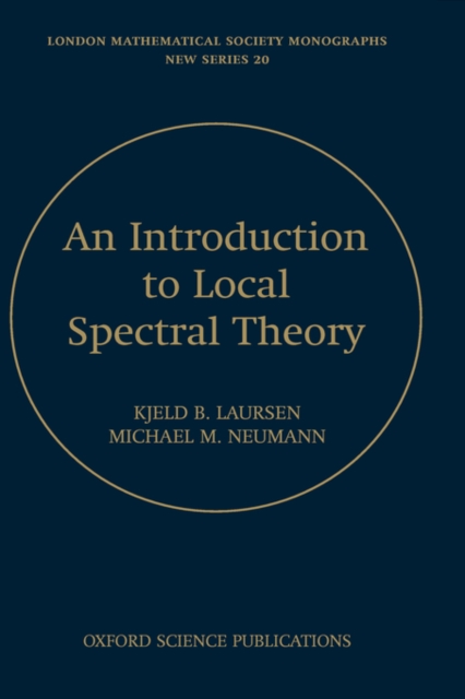 Introduction to Local Spectral Theory, Hardback Book