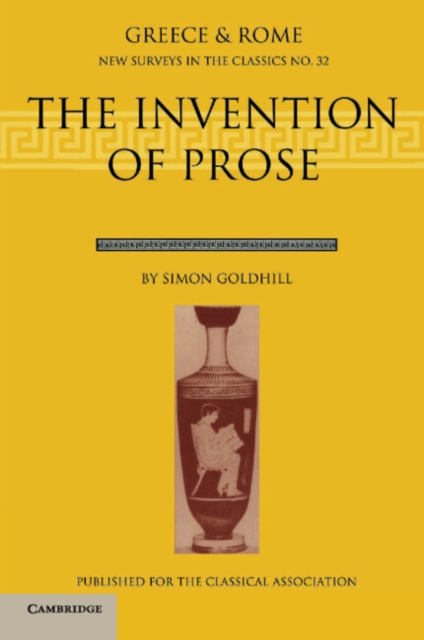 The Invention of Prose, Paperback / softback Book
