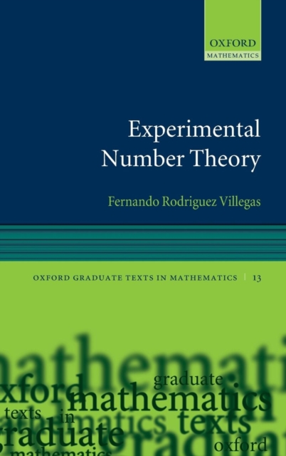 Experimental Number Theory, Hardback Book