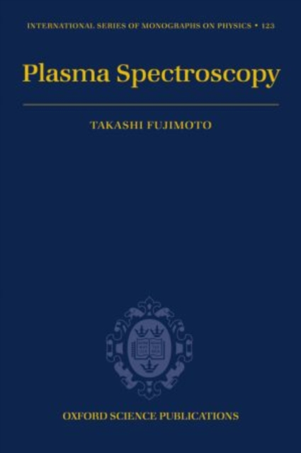 Plasma Spectroscopy, Hardback Book