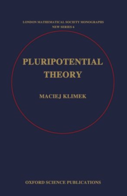 Pluripotential Theory, Hardback Book