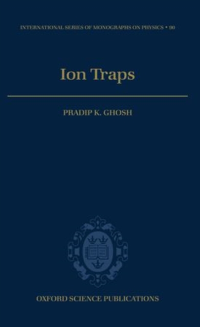 Ion Traps, Hardback Book
