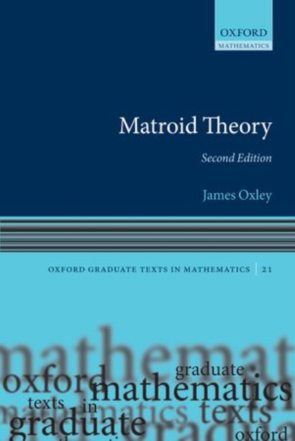 Matroid Theory, Hardback Book
