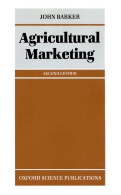 Agricultural Marketing, Paperback / softback Book