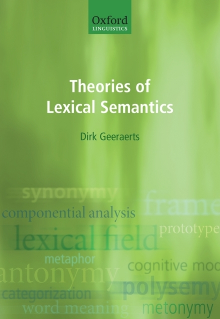 Theories of Lexical Semantics, Paperback / softback Book