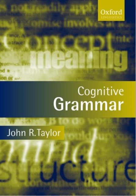 Cognitive Grammar, Paperback / softback Book