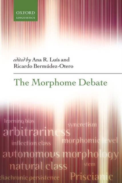 The Morphome Debate, Hardback Book