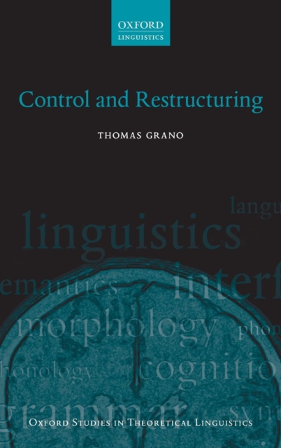 Control and Restructuring, Hardback Book