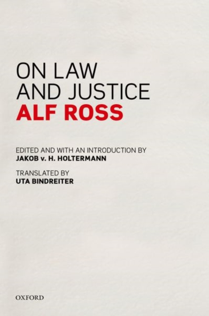 On Law and Justice, Hardback Book