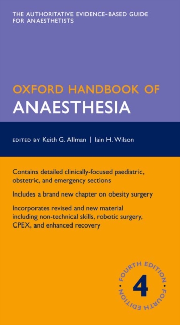 Oxford Handbook of Anaesthesia, Paperback / softback Book