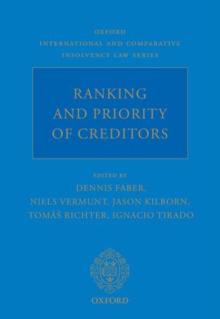 Ranking and Priority of Creditors, Hardback Book