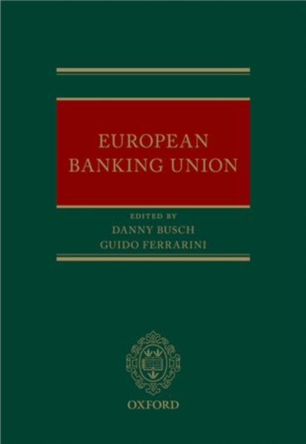 European Banking Union, Hardback Book