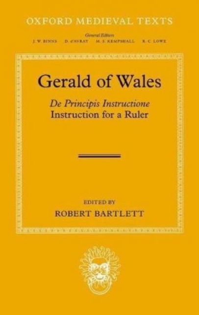 Gerald of Wales : De Principis Instructione, Hardback Book