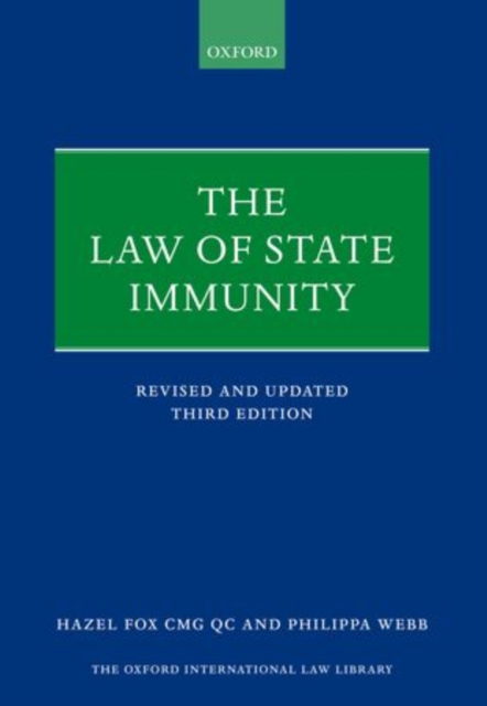 The Law of State Immunity, Paperback / softback Book