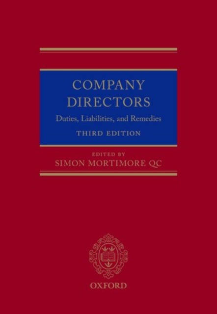 Company Directors : Duties, Liabilities, and Remedies, Hardback Book