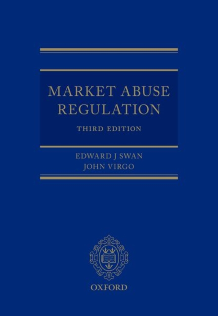 Market Abuse Regulation, Hardback Book