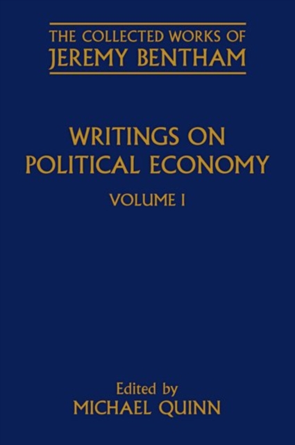 Writings on Political Economy : Volume I, Hardback Book