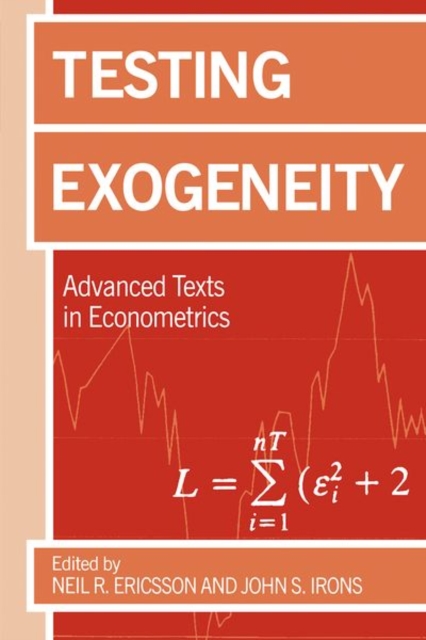 Testing Exogeneity, Paperback / softback Book