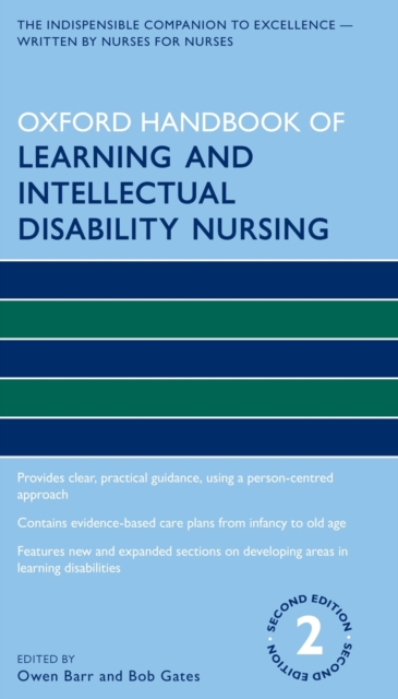 Oxford Handbook of Learning and Intellectual Disability Nursing, Paperback / softback Book