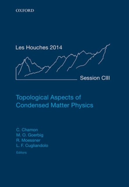 Topological Aspects of Condensed Matter Physics : Lecture Notes of the Les Houches Summer School: Volume 103, August 2014, Hardback Book