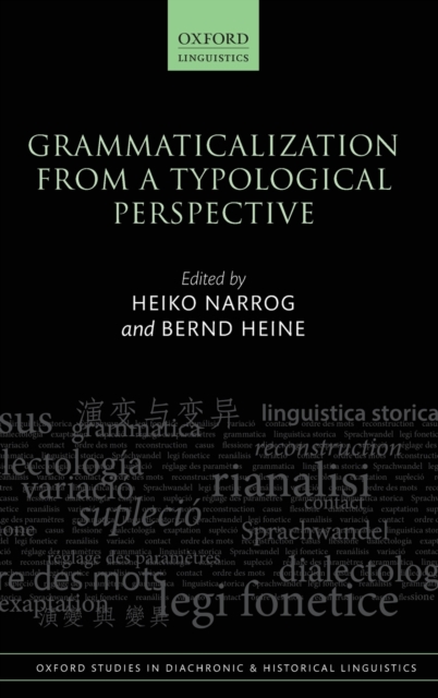 Grammaticalization from a Typological Perspective, Hardback Book