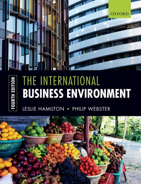 The International Business Environment, Paperback / softback Book
