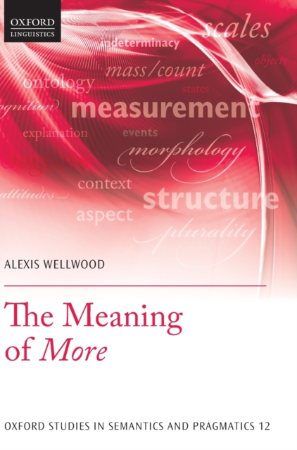 The Meaning of More, Hardback Book