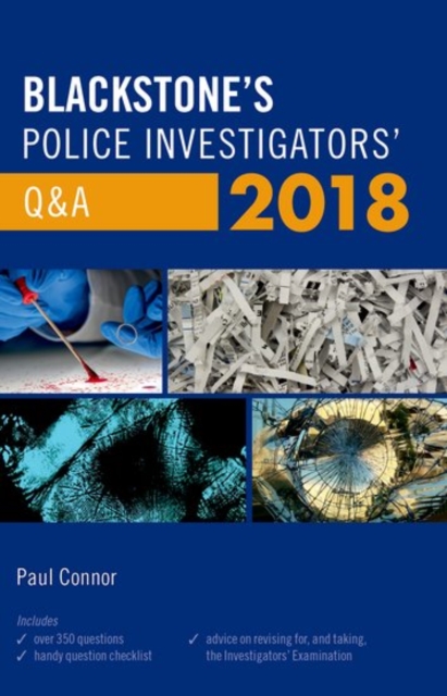 Blackstone's Police Investigators' Q&A 2018, Paperback / softback Book