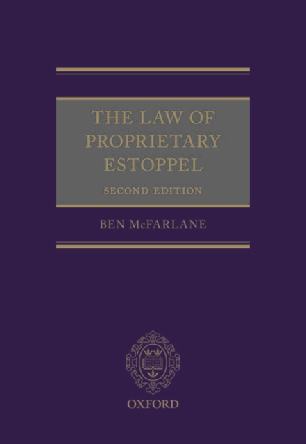 The Law of Proprietary Estoppel, Hardback Book