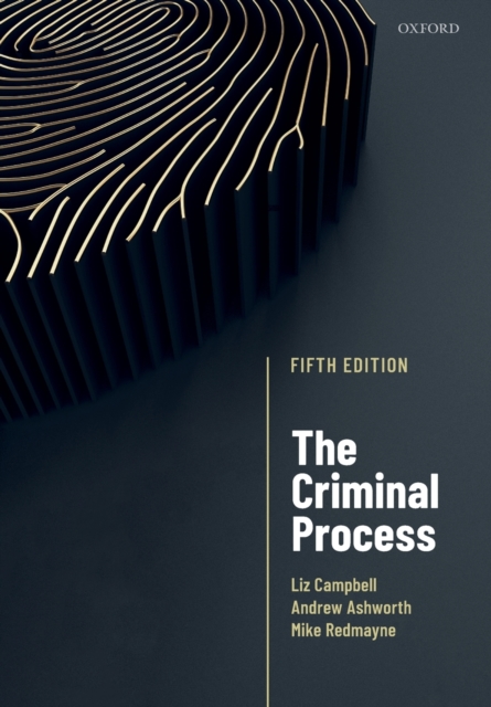 The Criminal Process, Paperback / softback Book