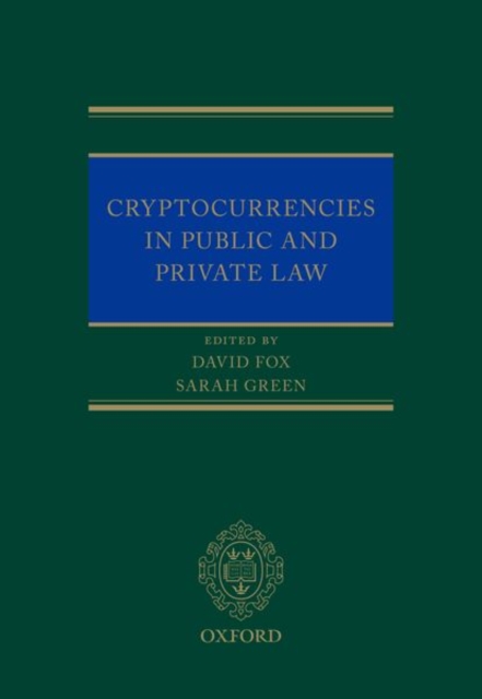 Cryptocurrencies in Public and Private Law, Hardback Book