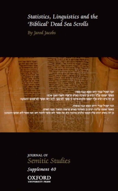 Statistics, Linguistics and the 'Biblical' Dead Sea Scrolls, Hardback Book