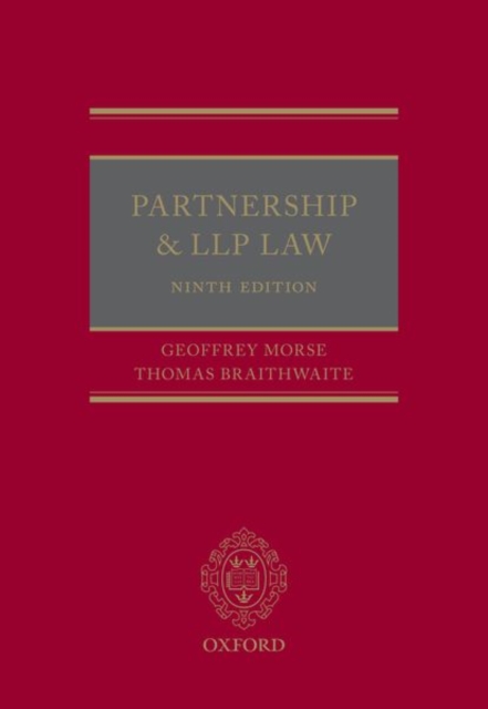 Partnership and LLP Law, Hardback Book