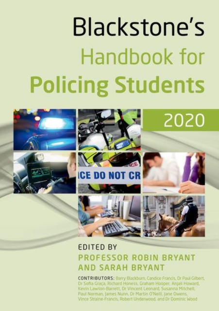 Blackstone's Handbook for Policing Students 2020, Paperback / softback Book