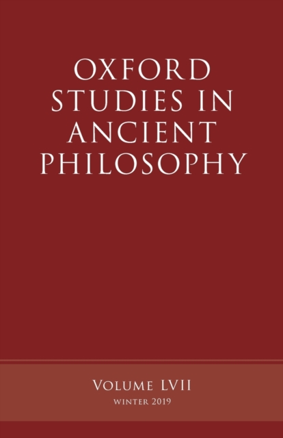 Oxford Studies in Ancient Philosophy, Volume 57, Paperback / softback Book