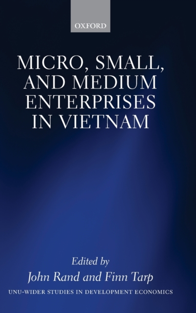Micro, Small, and Medium Enterprises in Vietnam, Hardback Book